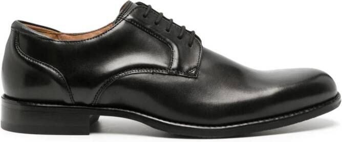 Clarks Craft Arlo Lace leather derby shoes Black