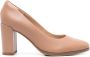 Clarks Freva 85mm leather pumps Pink - Thumbnail 1