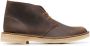 Clarks Originals Beeswax-coated leather ankle boots Brown - Thumbnail 1