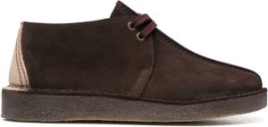 Clarks Originals Desert Trek leather shoes Brown