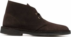 Clarks Originals lace-up ankle boots Brown