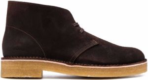 Clarks Originals lace-up suede boots Brown