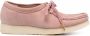 Clarks Originals lace-up suede Oxford shoes Pink - Thumbnail 1