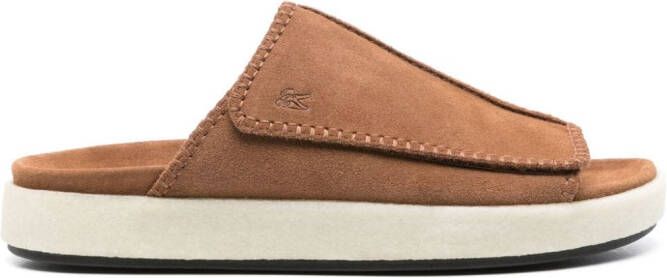 Clarks Originals Overleigh flat sandals Brown