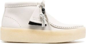 Clarks Originals Wallabee ankle boots White