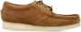 Clarks Originals Wallabee Boat suede shoes Brown - Thumbnail 1