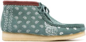 Clarks Originals Wallabee lace-up boots Green