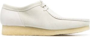 Clarks Originals Wallabee lace-up suede shoes White