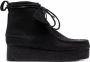 Clarks Originals Wallabee leather boots Black - Thumbnail 1