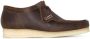 Clarks Originals Wallabee leather lace-up boots Brown - Thumbnail 1