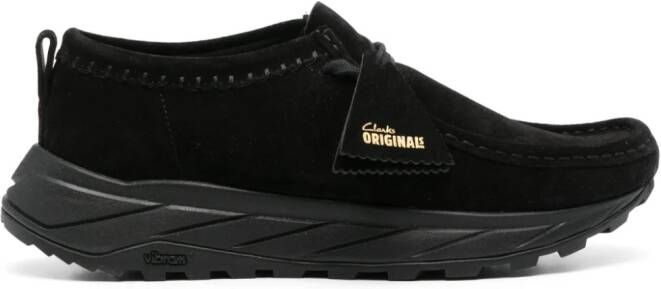 Clarks Originals Torhill Lo suede Derby shoes Black