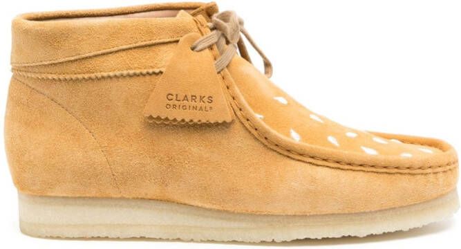 Clarks x Vandy The Pink Wallabee leather boots Brown