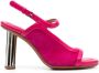 Clergerie 100mm heeled sandals Pink - Thumbnail 1