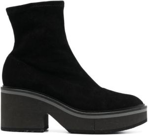 Clergerie Albane platform-sole boots Black