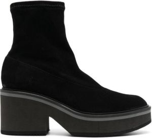 Clergerie Albane suede ankle boots Black