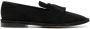 Clergerie tassel-detail suede loafers Black - Thumbnail 1