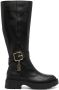 Coach buckle-detail long boots Black - Thumbnail 1