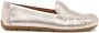 Coach foil-embossed leather loafers Metallic - Thumbnail 1