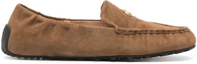 Coach Ronnie suede loafers Brown