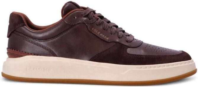 Cole Haan GrandPro Crossover leather sneakers Brown