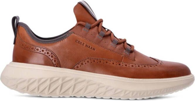 Cole Haan Zerogrand leather sneakers Brown