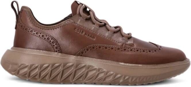 Cole Haan Zerogrande leather sneakers Brown