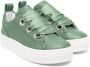 Colorichiari lace-up leather sneakers Green - Thumbnail 1