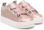 Colorichiari lace-up leather sneakers Pink - Thumbnail 1
