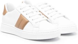 Colorichiari two-tone lace-up sneakers White