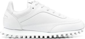Comme Des Garçons Comme Des Garçons x Spalwart panelled low-top sneakers White