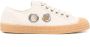 Comme des Garçons Homme Deux eyelet-detail cotton sneakers Neutrals - Thumbnail 1