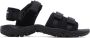 Comme des Garçons Homme logo-appliqué touch-strap sandals Black - Thumbnail 1