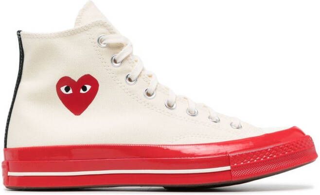 Comme Des Garçons Play x Converse Chuck 70 high-top sneakers Red