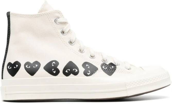 Comme Des Garçons Play x Converse Chuck 70 Multi Heart sneakers Neutrals