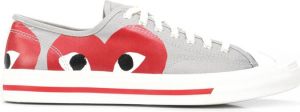 Comme Des Garçons Play x Converse Jack Purcell low-top sneakers Grey