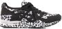 Comme Des Garçons Shirt leopard-print lace-up sneakers Black - Thumbnail 1
