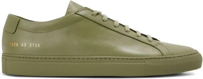 Common Projects Achilles lace-up sneakers Green