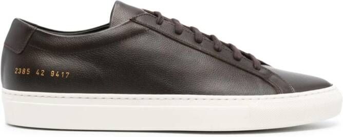 Common Projects Achilles leather sneakers Brown