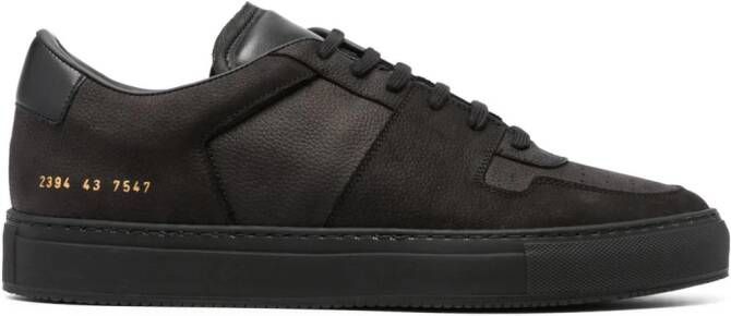 Common Projects Decades leather sneakers Black