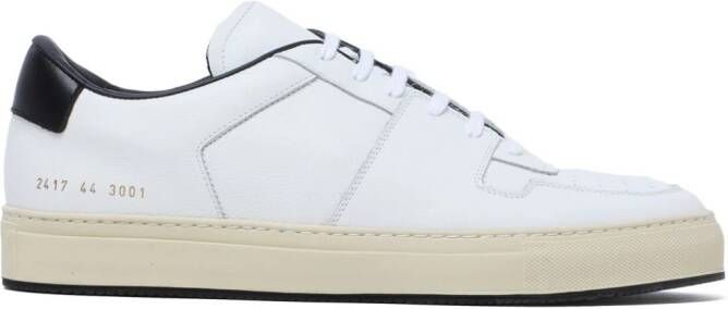 Common Projects Decades leather sneakers White
