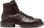 Common Projects lace-up leather ankle boots Brown - Thumbnail 1