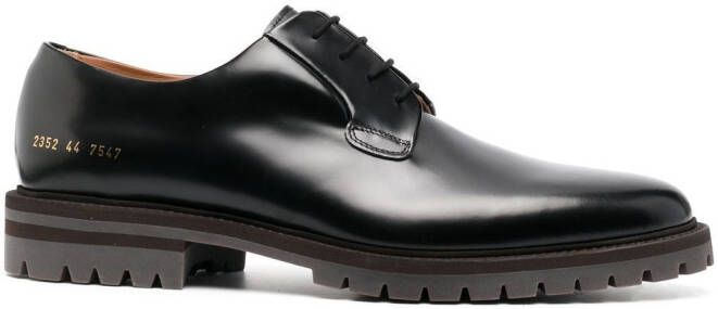 Common Projects leather Derby shoes Black