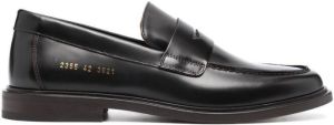 Common Projects leather penny loafers Brown