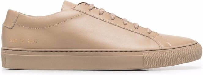Common Projects low top leather sneakers Brown