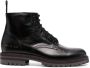 Common Projects number-motif combat boots Brown - Thumbnail 1