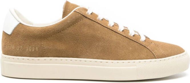 Common Projects Original Achilles suede sneakers Brown