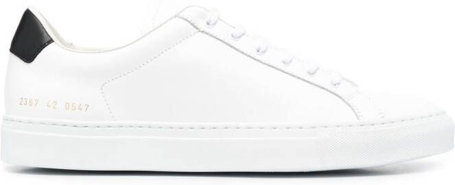 Common Projects Retro low-top sneakers White