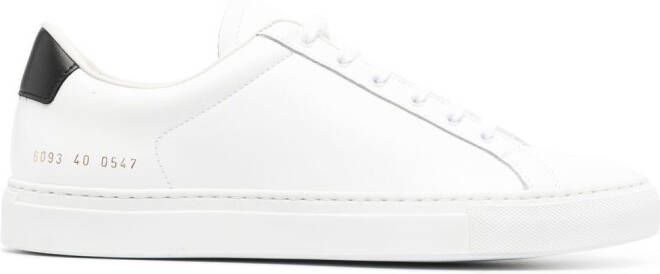 Common Projects Retro low-top sneakers White