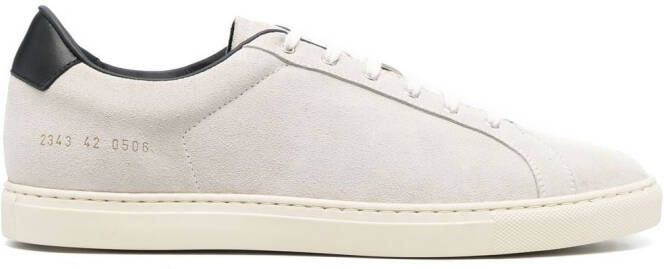 Common Projects Retro suede low-top sneakers Grey