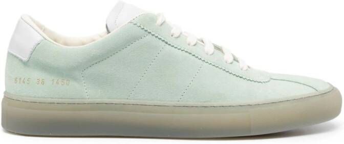 Common Projects Retro suede sneakers Green